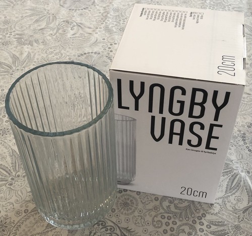 Lyngby vase glas glasvase - vase,