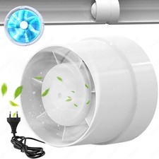 Kanal Rohrventilator Rohreinschub Abluft Lüfter Ventilator Leise Ø 100mm Ø 150mm