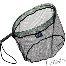 Mitchell Meerforellen Kescher Forellen Watkescher 63X45CM Gummiertes Netz Sha
