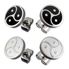 Edelstahl Ohrstecker BDSM