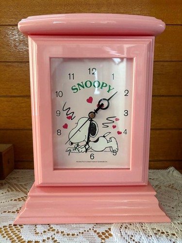 Snoopy rosa uhren - snoopy,