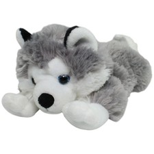 Plush & Company Süßer Husky zum Befüllen Kuscheltier 30cm Gebraucht Hund