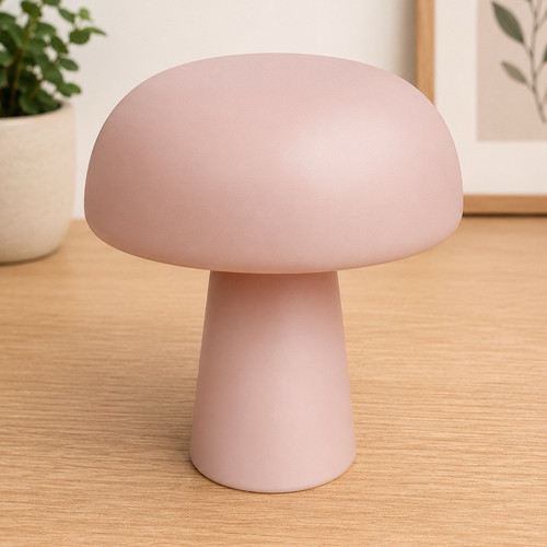 Tischlampe pilzform rosa - tischlampe,