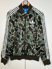 ADIDAS ORIGINALS FIREBIRD OG Camouflage Camo Tarnfarbe Weiß Gr. M Retro Vintage