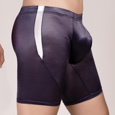 DE Herren Kompression Shorts mit Bulge Pouch Gym Workout Tights Boxer Shorts