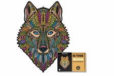 Holzpuzzle Wolf |