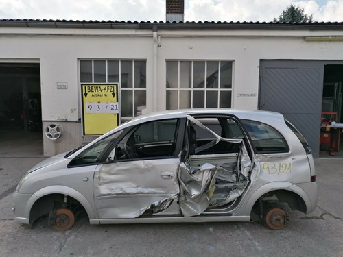 Schlachtfest opel meriva - meriva, a