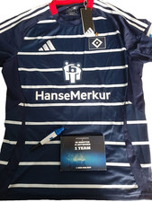 Fan-Set Hamburger SV Sondertrikot Aufstieg HSV Trikot  Adidas Gr. L neu + mehr