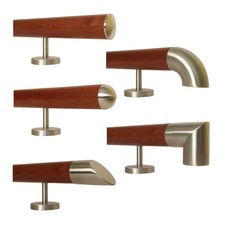 Mahagoni Handläufe lackiert