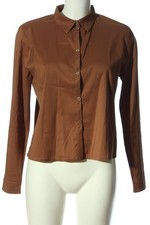 EVELIN BRANDT BERLIN Langarmhemd Damen Hemd Gr. DE 38 braun Business-Look