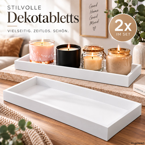 Dekotablett dekoplatte holz - dekoplatte,