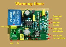 Warm-up timer for, 3CX800, 3CX1500, GI7B, GS35B & others indirectly heated tubes