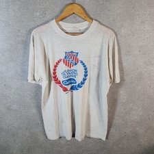 Vintage Imex Junior Olympic Games Kaepa 90s Single Stitch T-Shirt Herren XL weiß