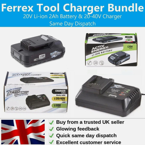 Ferrex activ energy 20v - activ, 2ah