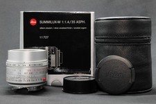 LEICA 35mm Summilux-M FLE MK II silber #11727 m. OVP Produktion 2025 - ROTER PUN