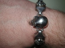 Elf Craft Armband 925 Silber Leder Elfcraft ELF CRAFT