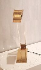 Mid Century Modern Vintage Grupo MCI Messing  Schreibtischlampe