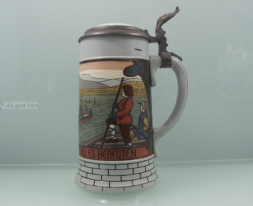 Mettlach jugendstil krug - v&b,