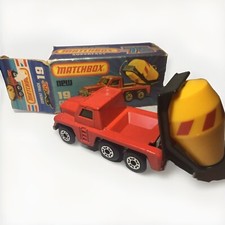 Matchbox Lesney mit Original Verpackung Nr.19 Altes Spiel Auto Zement Mischer