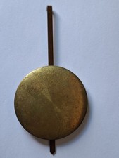Kurzpendel  für Kaminuhr, Küchenuhr, Wanduhr, 14 cm, Pendelscheibe D. 7 cm