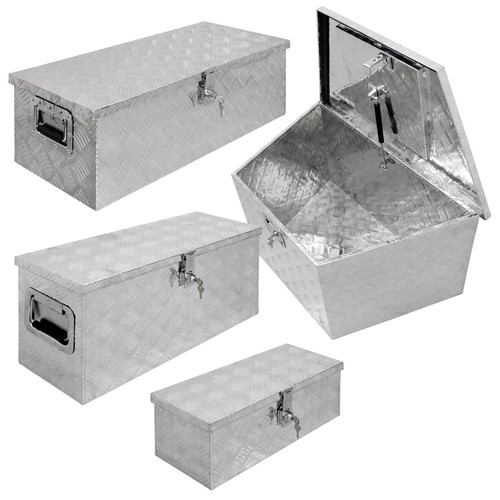 Aluminium transportkiste - aluminium,