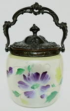 Alte Glasdose Konfektdose Dose