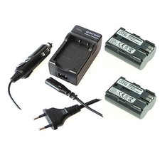 2x Akku und Ladegerät für