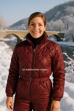 Skianzug Glanznylon Oldschool