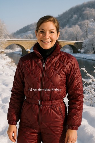 Skianzug glanznylon oldschool - glanznylon,