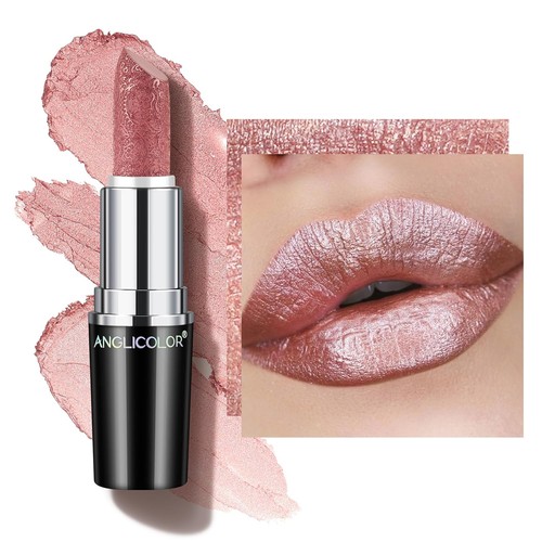 Glitzer lippenstift nude - lippenstift, rosa