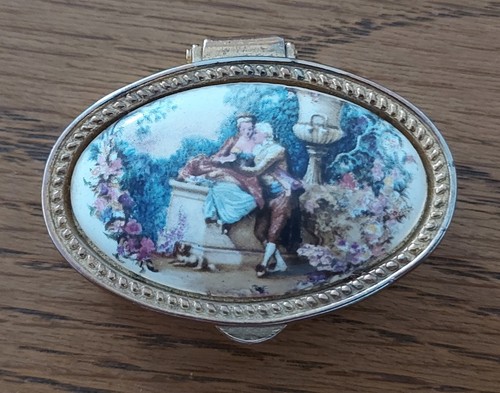 Pillendose fragonardstil - pillendose,