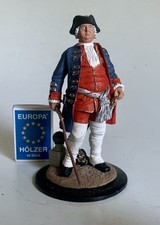 Große Zinnfigur Friedrich Wilhelm I. Baumeister Preussen 120mm 0,775 kg Fa. Hoch