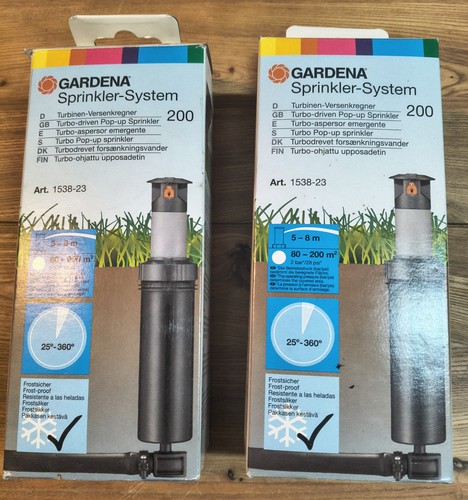 Gardena turbinen versenkregner - gardena, turbinen-versenkregner