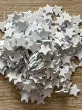 Moosgummi Sterne, Star Weiß , 280 Stück für Schultüte und basteln
