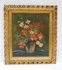 Blumenstillleben als Gemälde