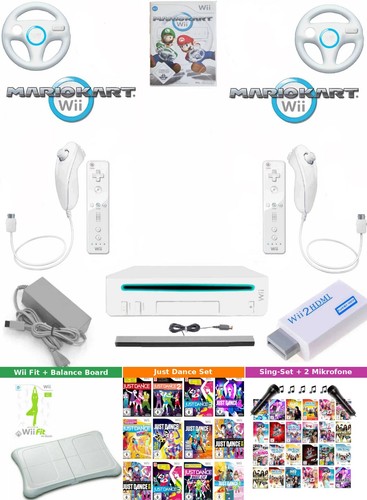 Nintendo wii konsole - wii, mario