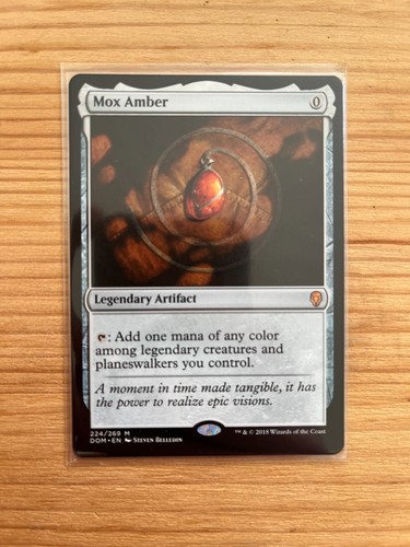 Mtg magic mox amber - mtg,
