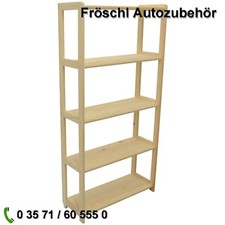 sehr schönes Regal aus Holz für Bücher Ordner Schuhe Badregal Standregal Büro a*