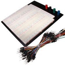 3220 Kontakte Steckboard + 75 Steckbrücken Steckplatine Solderless Breadboard