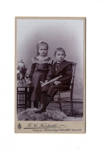 Cdv foto niedliche kleine - foto,