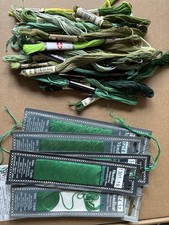 Stickgarn Konvolut -