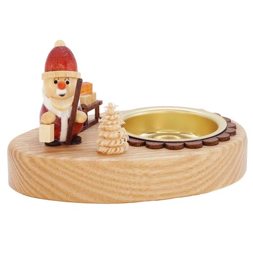 Teelichthalter weihnachtsmann - teelichthalter,