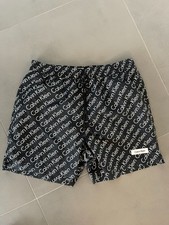 Calvin Klein Badehose Gr. M Schwarz Weiß