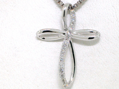 Brillant anhänger kreuz 333 - anhänger,