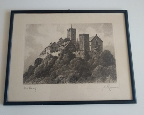 Wartburg eisenach andenken - wartburg,