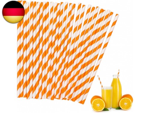 100 stück papierstrohhalme - stück,