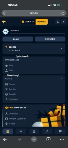 Rain account diamond - diamond, 7