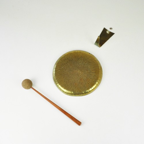 Gong 23cm messing - gong,