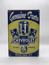 Blechschild chevrolet 20x30cm - blechschild,