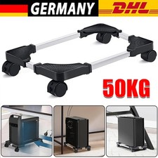 Mobiler CPU Halter mit 4 Lenkrollen Computer Tower Ständer Ständer Rollwagen DHL